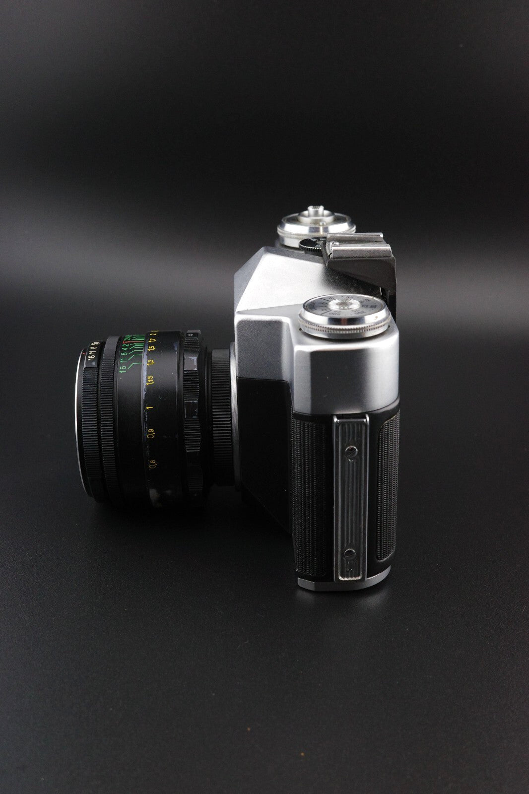 Zenit-B 35mm Film SLR Camera + Helios 44-2 58mm F2 Lens & Case Tested & Working