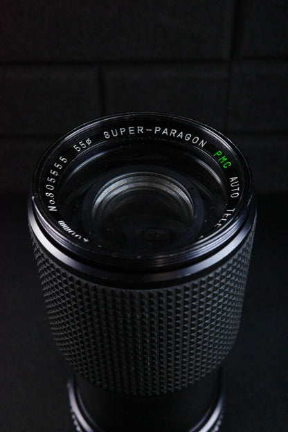 Super-Paragon 80-200mm f/4.5 Macro Zoom Lens - Canon FD Mount - Heavy Fungus
