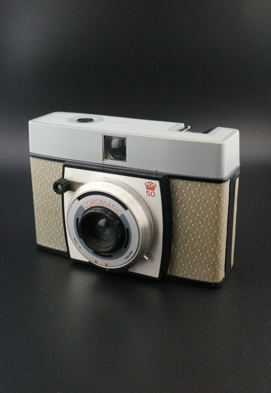 Coronet Coromatic 50 Vintage 1960's UK 126 Film Camera - Tested & Working