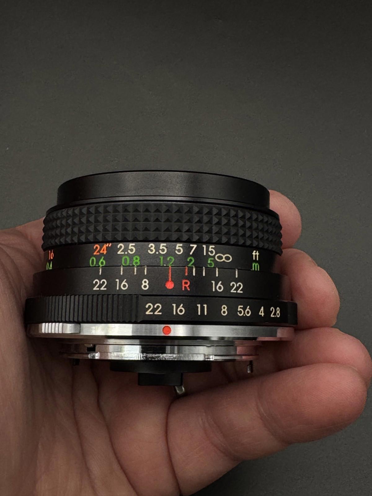 Topman MC 28mm F2.8 Wide Angle MF Lens Olympus Mount - Working With Some Fungus