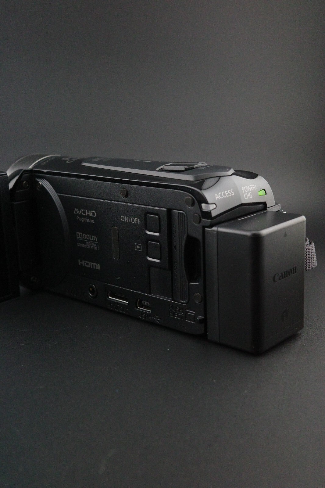 Canon LEGRIA HF R506 Full HD Camcorder Boxed Battery Charger Cables Excellent