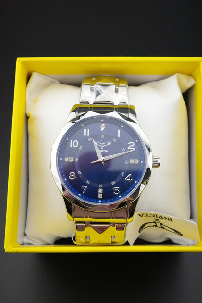 Invicta Specialty 69028 Men’s Watch 41mm Steel Blue Dial - Brand New & Boxed