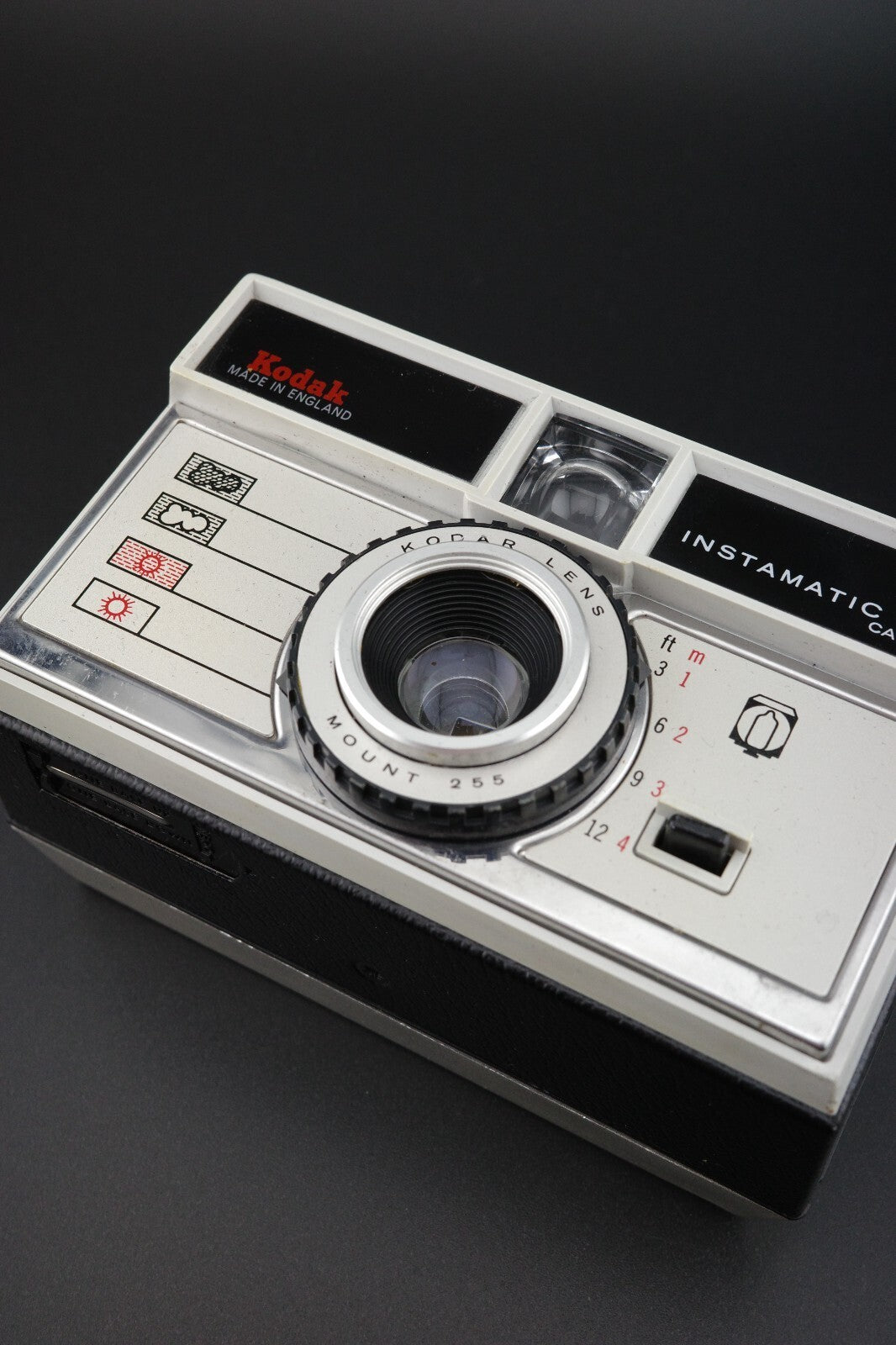 Kodak Instamatic 204 Vintage 1960's 126 Film Camera With Case - Tested & Working