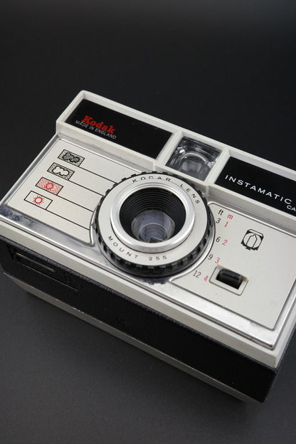 Kodak Instamatic 204 Vintage 1960's 126 Film Camera With Case - Tested & Working