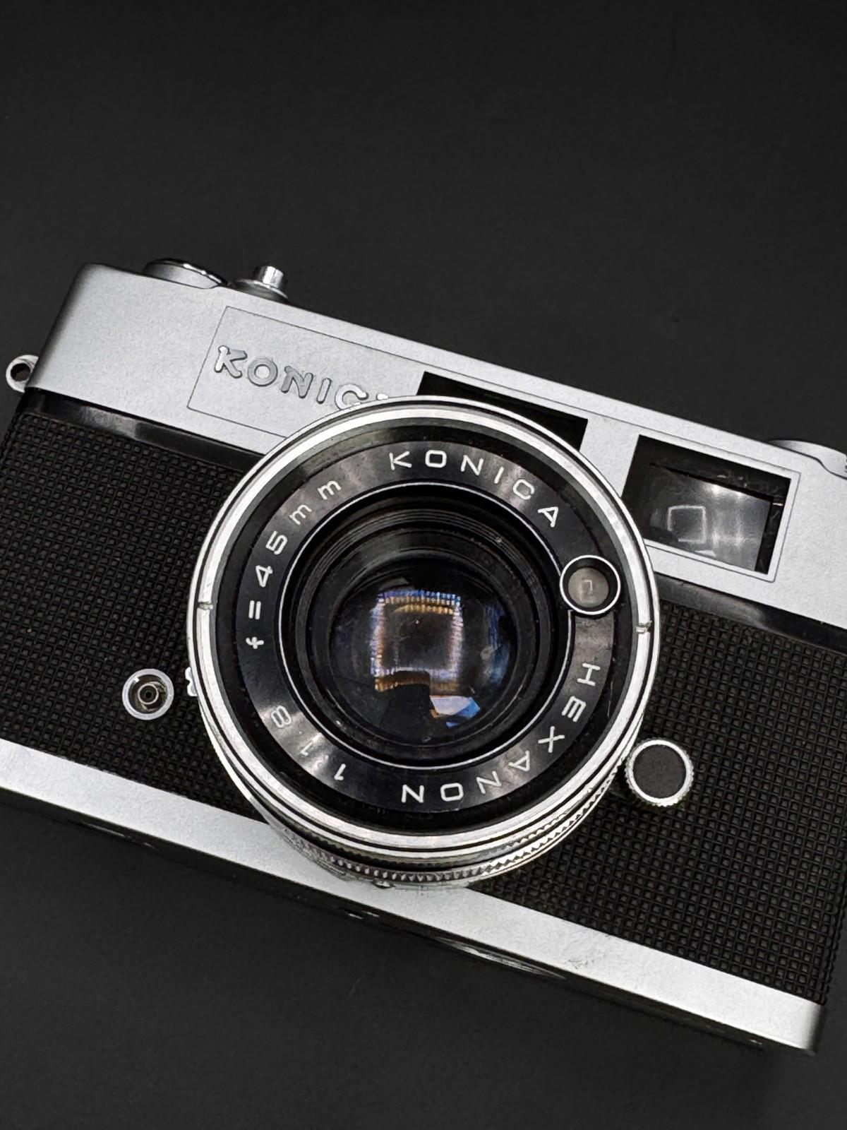 Konica Auto S2 Vintage 1960's Rangefinder 35mm Film Camera - Faulty (D316)