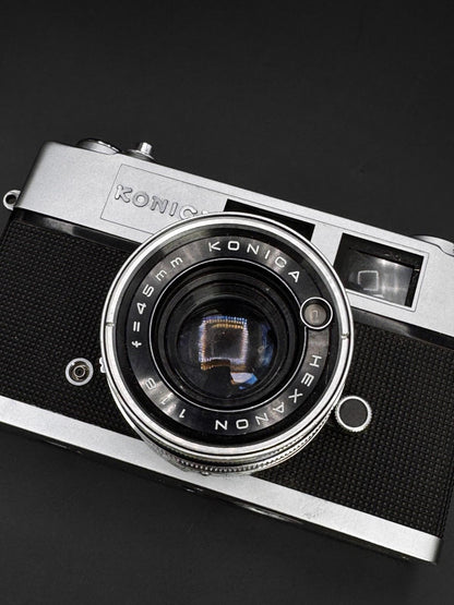 Konica Auto S2 Vintage 1960's Rangefinder 35mm Film Camera - Faulty (D316)