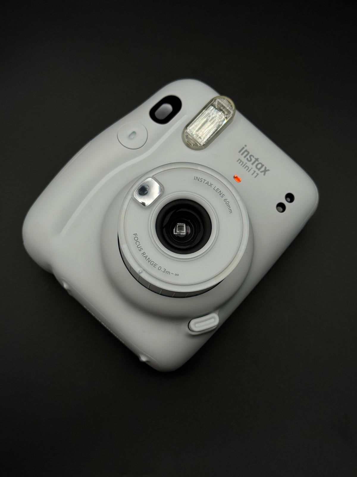 Fujifilm Instax Mini 11 Ice White Instant Camera + Case, Film & Batteries