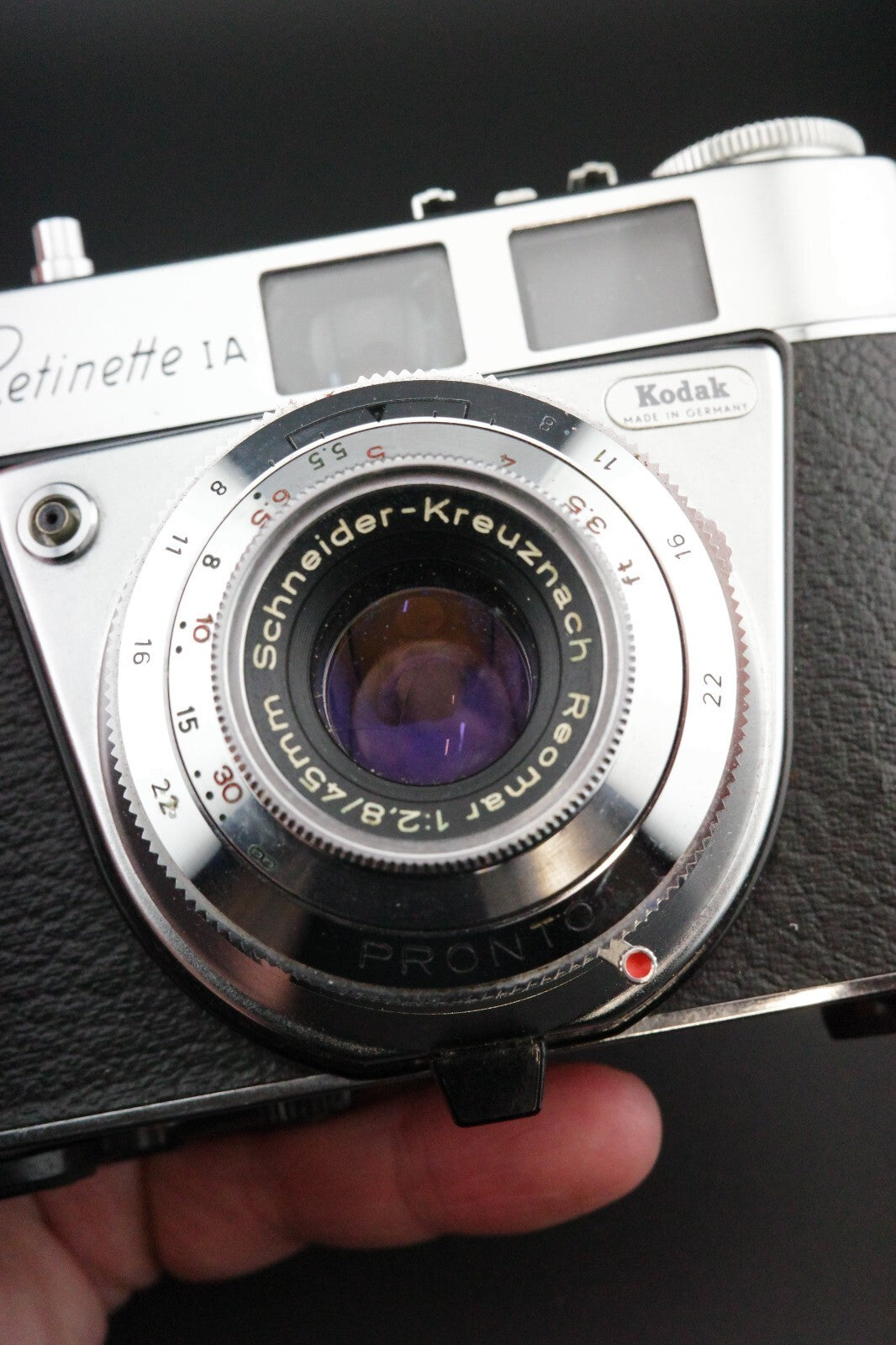 Kodak Retinette IA 1A Vintage 35mm Film Camera + Case - Film Tested Working