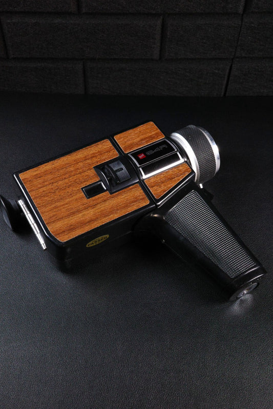 GAF 64R Vintage 1970's Super 8 Cine Movie Camera & Case - Faulty Spares Repair