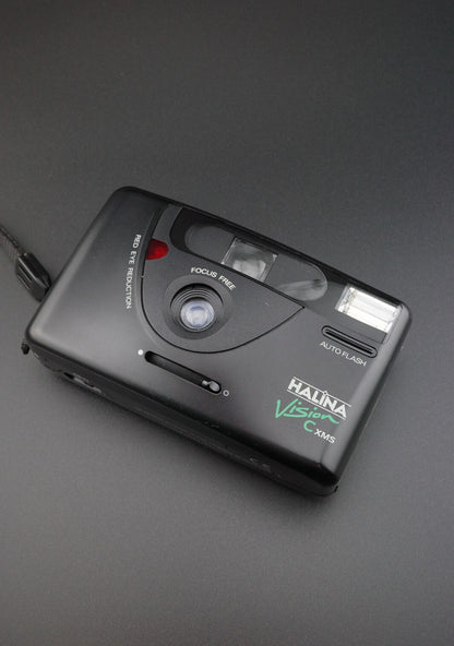 Halina Vision C XMS Vintage 1990's 35mm Film Point & Shoot Camera Tested Working