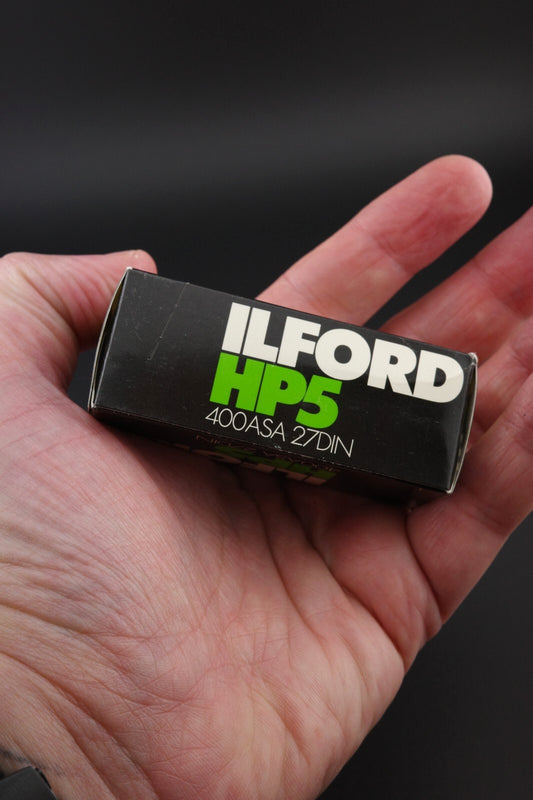 Rare Vintage Ilford Medium Format HP5 400 ASA 120 B&W Film Sealed Exp Jan 1987
