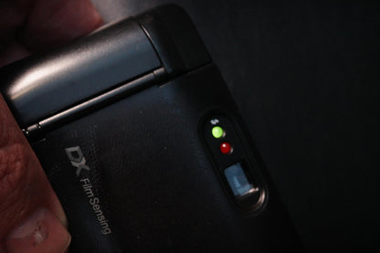 Halina Vision C-XMS 35mm Film Point & Shoot Camera + Case Tested & Fully Working