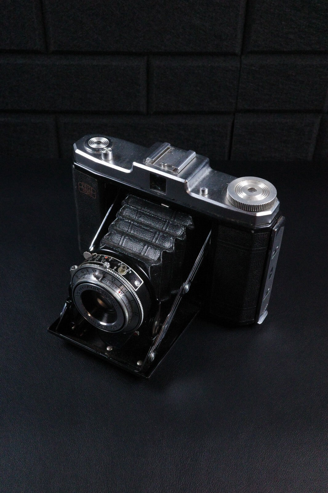 Zeiss Ikon Nettar 517/16 Vintage 1950's 120 Film Camera - Working - Heavy Fungus On Lens