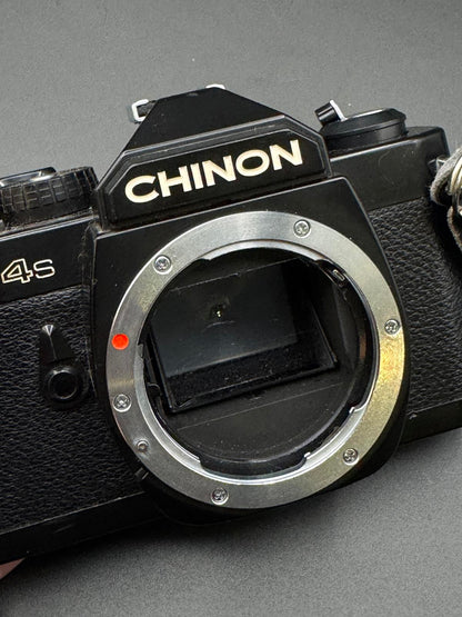Chinon CM-4s 35mm SLR Film Camera Body Only - Tested And Working
