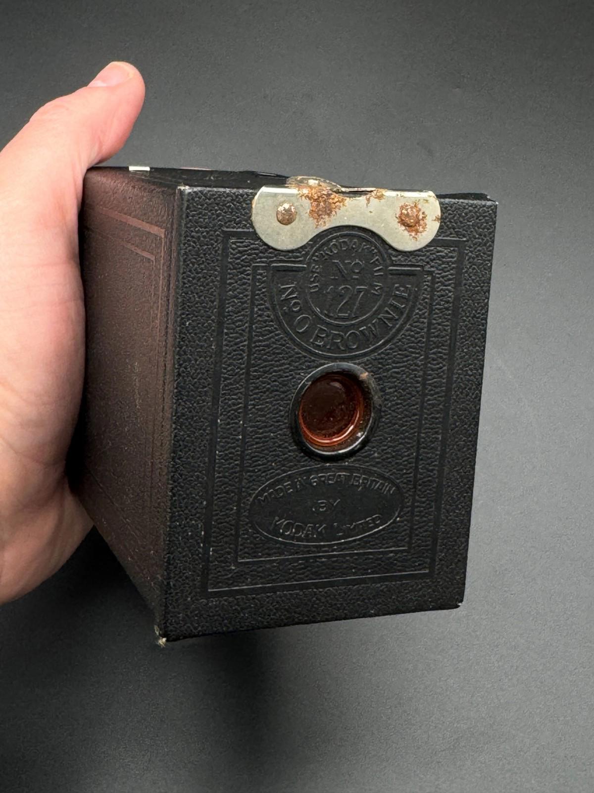 Vintage Kodak Eastman Number 0 Brownie Model A 127 Film Camera - Winds and Fires