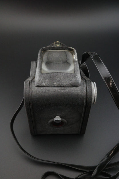 Vintage 1940's Ensign Ful-Vue 120 Film Camera + Case - Faulty Spares or Repair