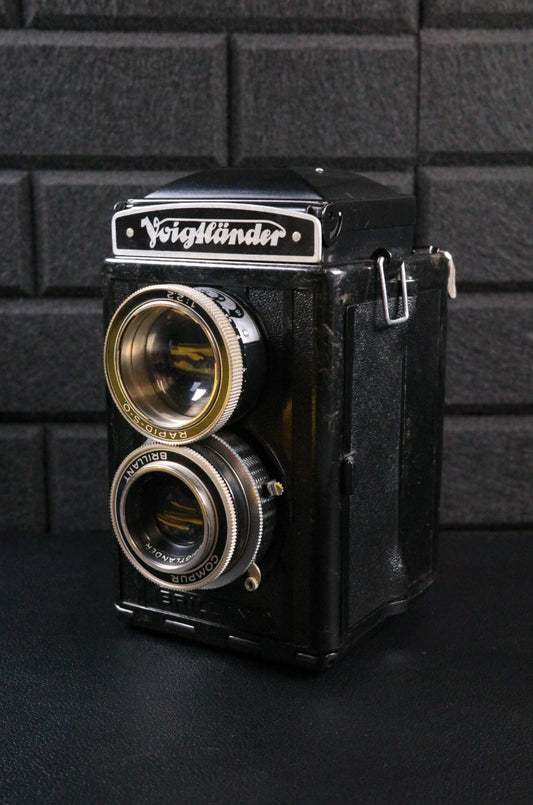 Voigtlander Brilliant Vintage 1930's 120 Film TLR Camera - Tested & Working