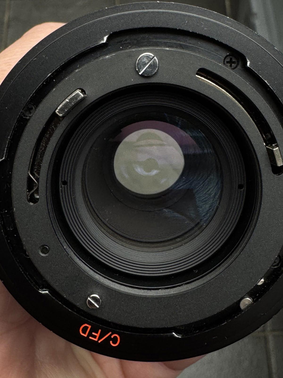 Vivitar 80-200mm f/4.5 MC Tele-Macro-Zoom Lens Canon FD Mount - Tested & Working