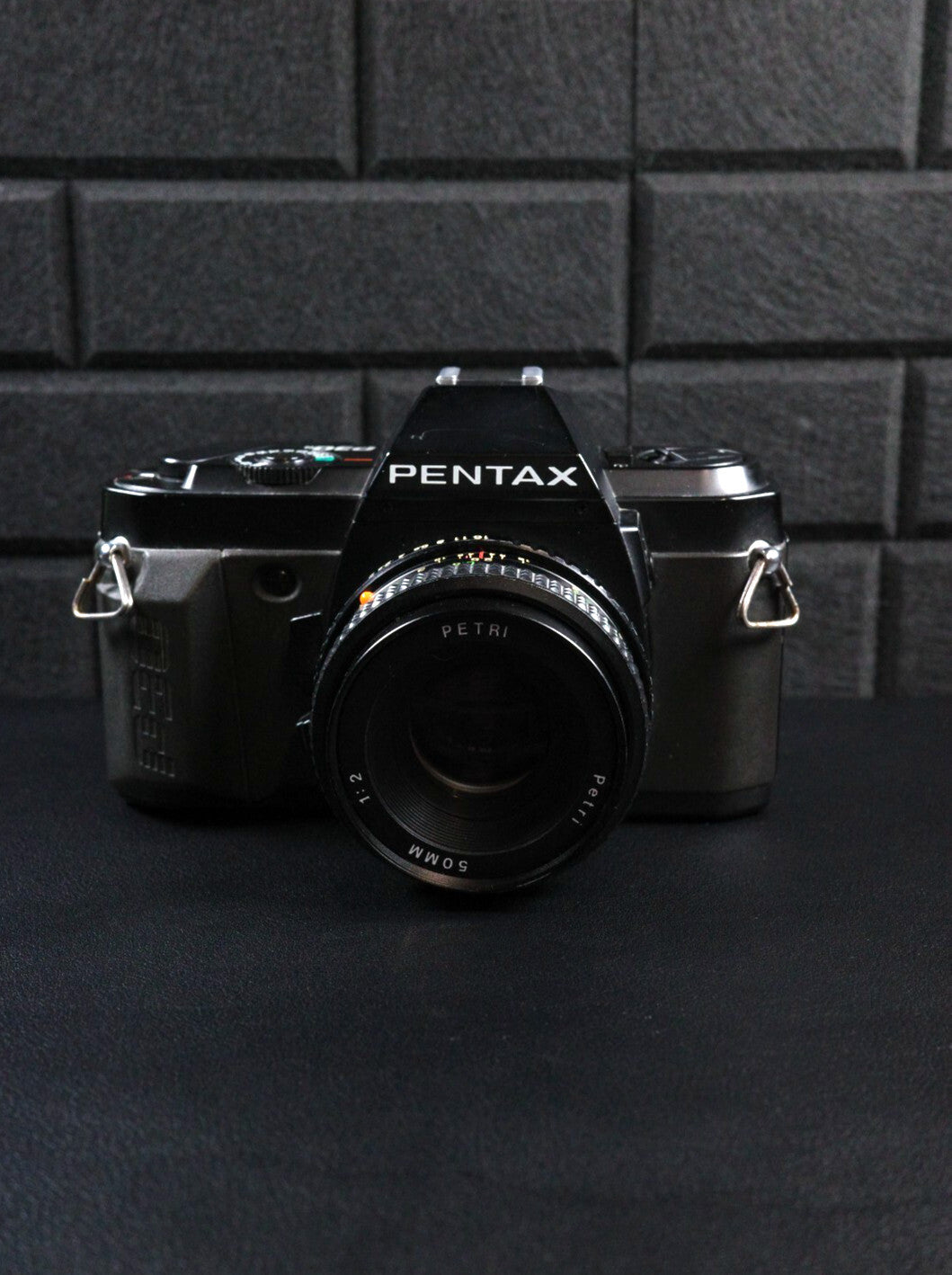 Pentax P30N 35mm Film Camera With Petri 50mm F/2 lens - Faulty Spares or Repair