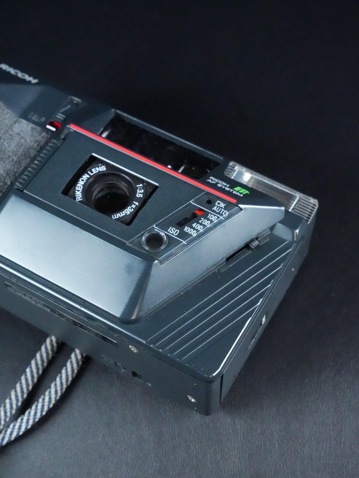Ricoh AF-50 Vintage 1980's 35mm Film Camera - Boxed & Working (Read Details)