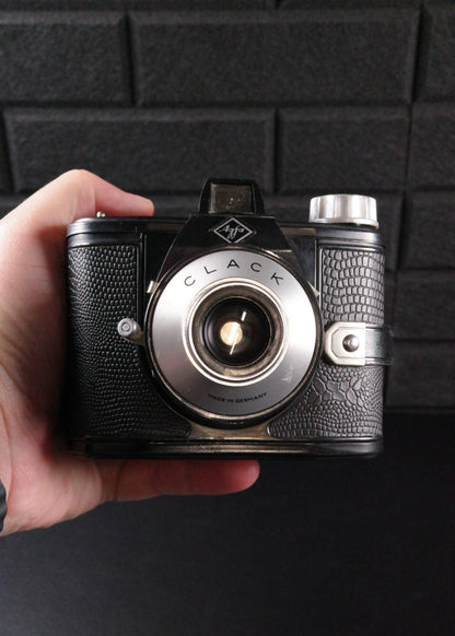 AGFA Clack Vintage 1960's 120 Film Box Camera - Tested & Working