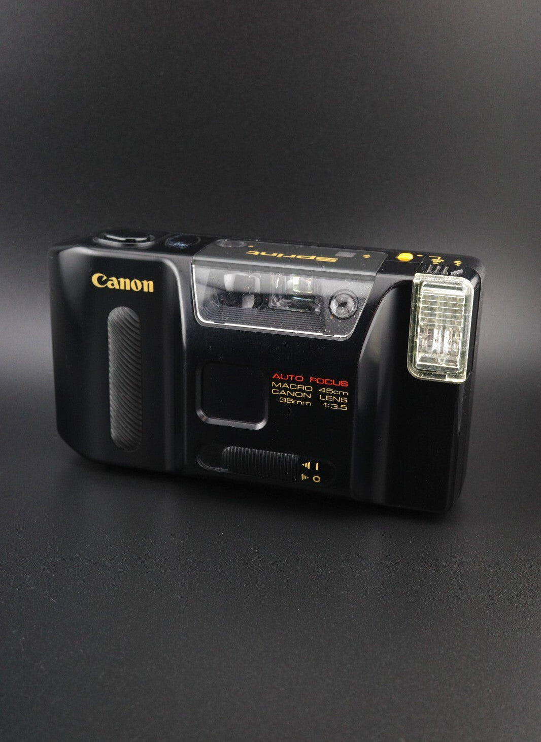 Canon Sprint Vintage 1980's 35mm Film Camera 35mm f/3.5 - Film Tested & Working