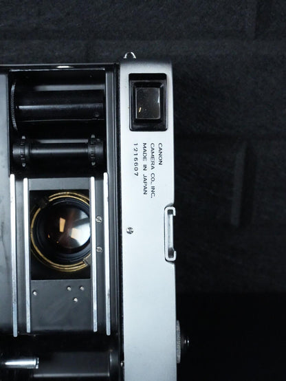 Canon Canonet Vintage 1960's 35mm Film Rangefinder Camera - Read Details