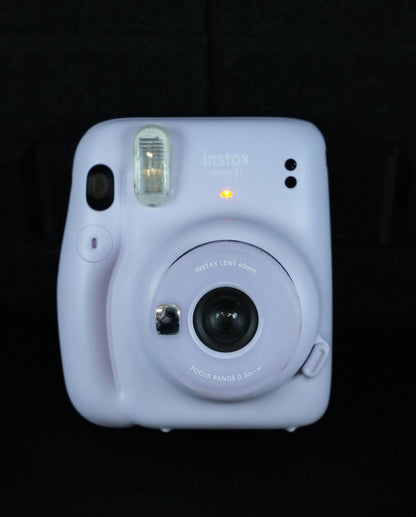 Fujifilm Instax Mini 11 Lilac Instant Polaroid Camera - Works Perfectly (255)