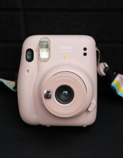 Fujifilm Instax Mini Pink 11 Instant Camera + Album & Batteries - Working