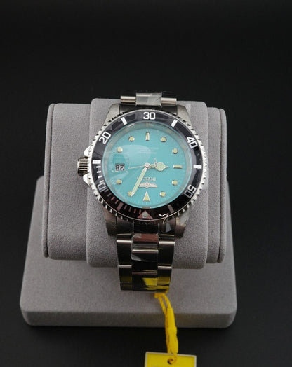 Invicta Pro Diver Aurenova 50852 Men's 40mm Steel Quartz Watch Blue Dial Boxed
