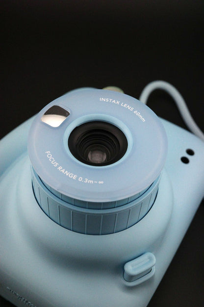 Fujifilm Instax Mini 11 Baby Blue Instant Camera + Batteries - Tested & Working