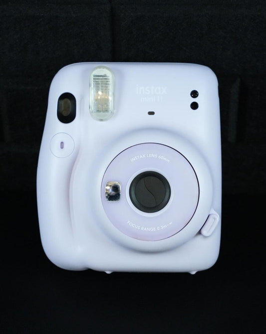 Fujifilm Instax Mini 11 Lilac Instant Polaroid Camera - Works Perfectly (255)