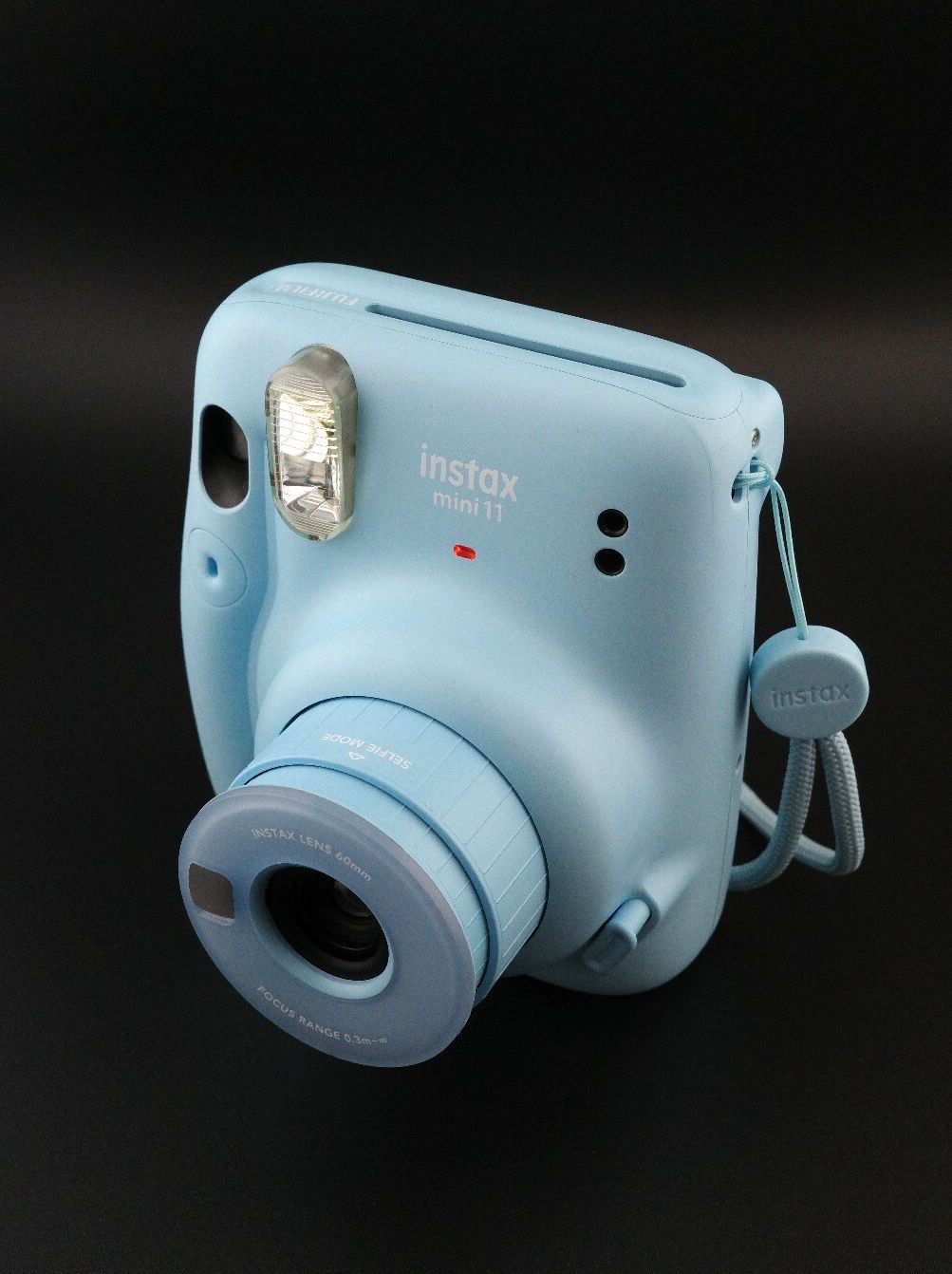Fujifilm Instax Mini 11 Baby Blue Instant Camera + Batteries - Tested & Working