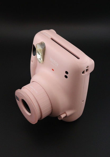 Fujifilm Instax Mini 11 Pink Instant Camera + Case & Batteries - Fully Working