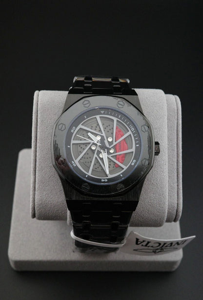 Invicta Speedway Rim Men's Watch - 42mm, Black (70036) New + Boxed