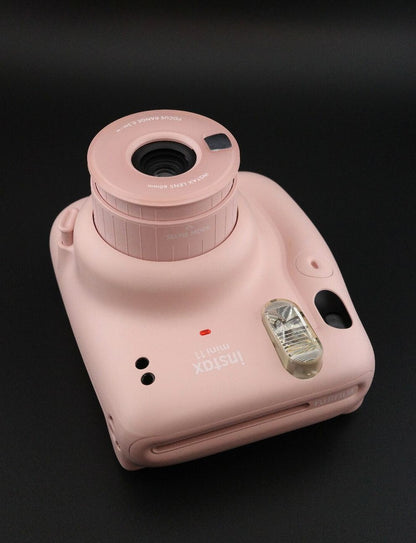 Fujifilm Instax Mini 11 Pink Instant Camera + Case & Batteries - Fully Working
