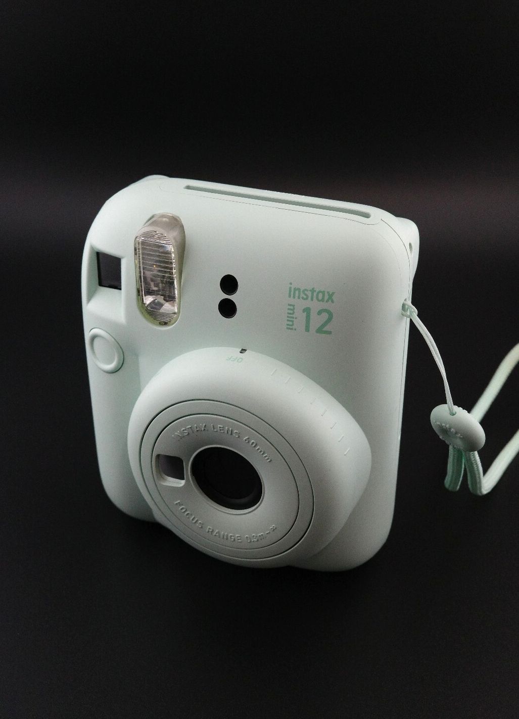Fujifilm Instax Mini 12 Mint Green Instant Camera & Batteries - Tested & Working