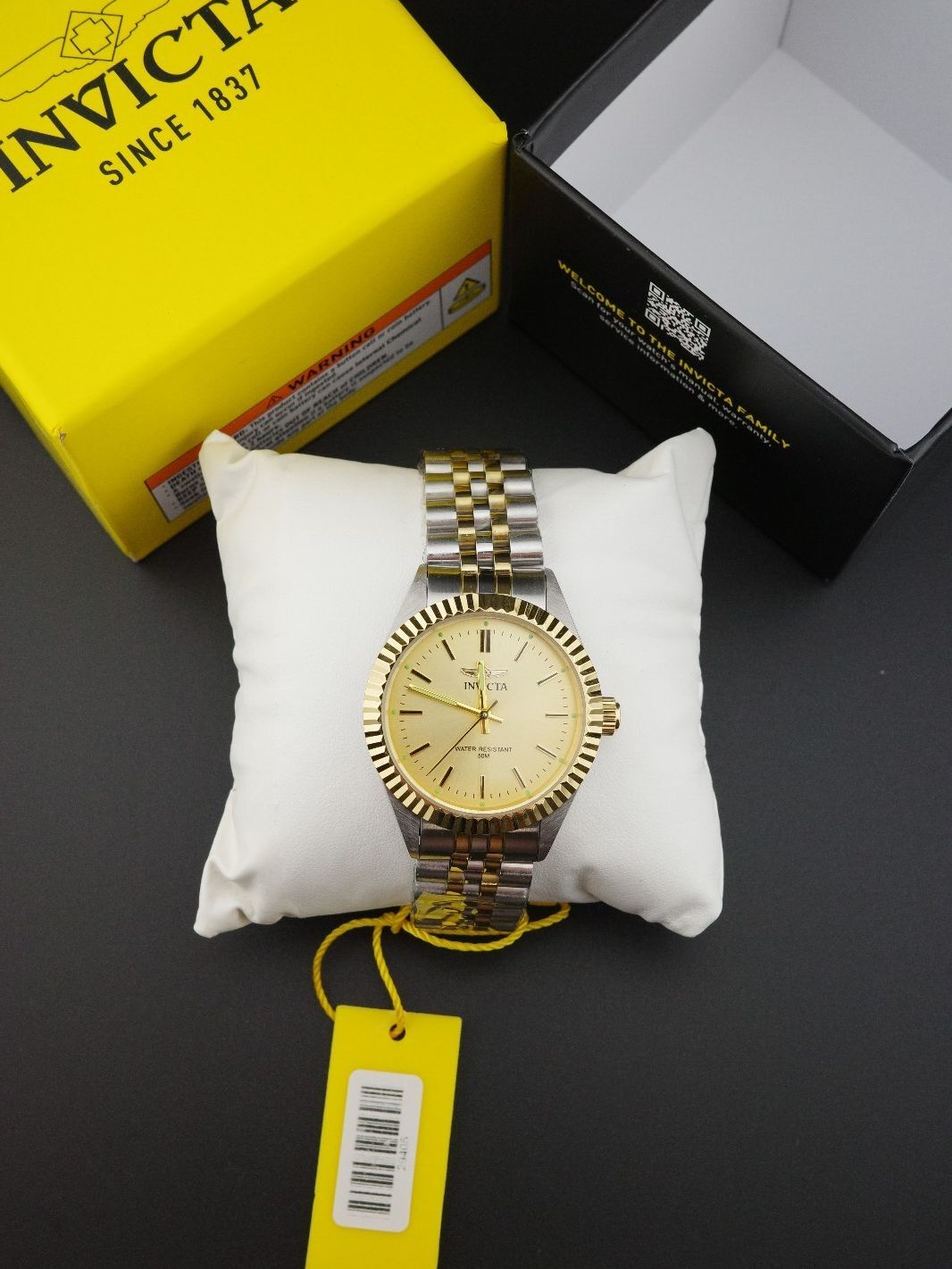 Invicta Specialty Musenova 29405 Women’s Watch 36mm Steel Gold Brand New & Boxed