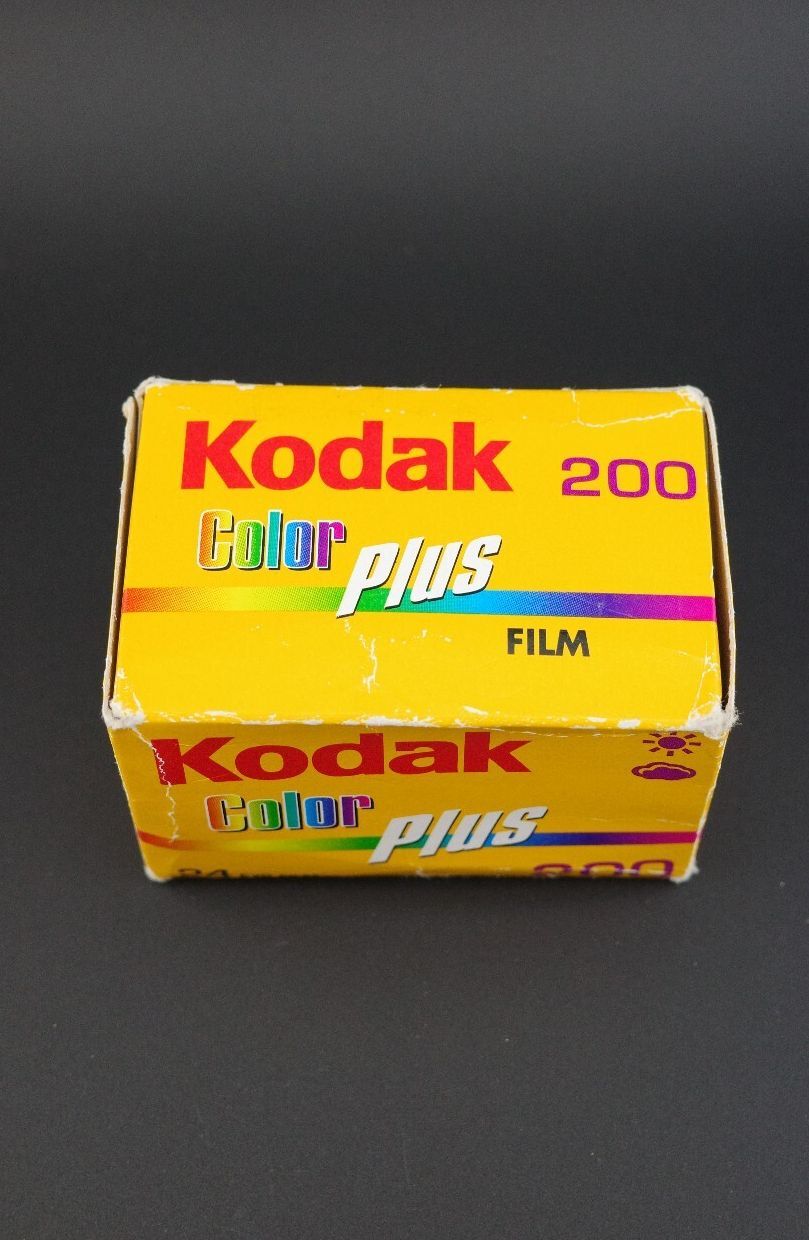 Kodak Color Plus 200 35mm Film - 24 Exposures - Boxed & Sealed Expired 03/2007