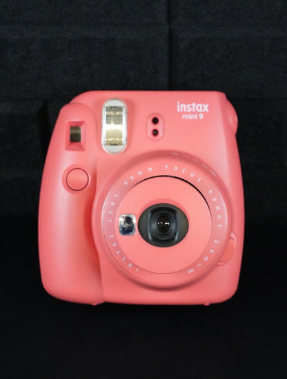 Fujifilm Instax Mini 9 Pink Instant Polaroid Camera - Fully Working (122)