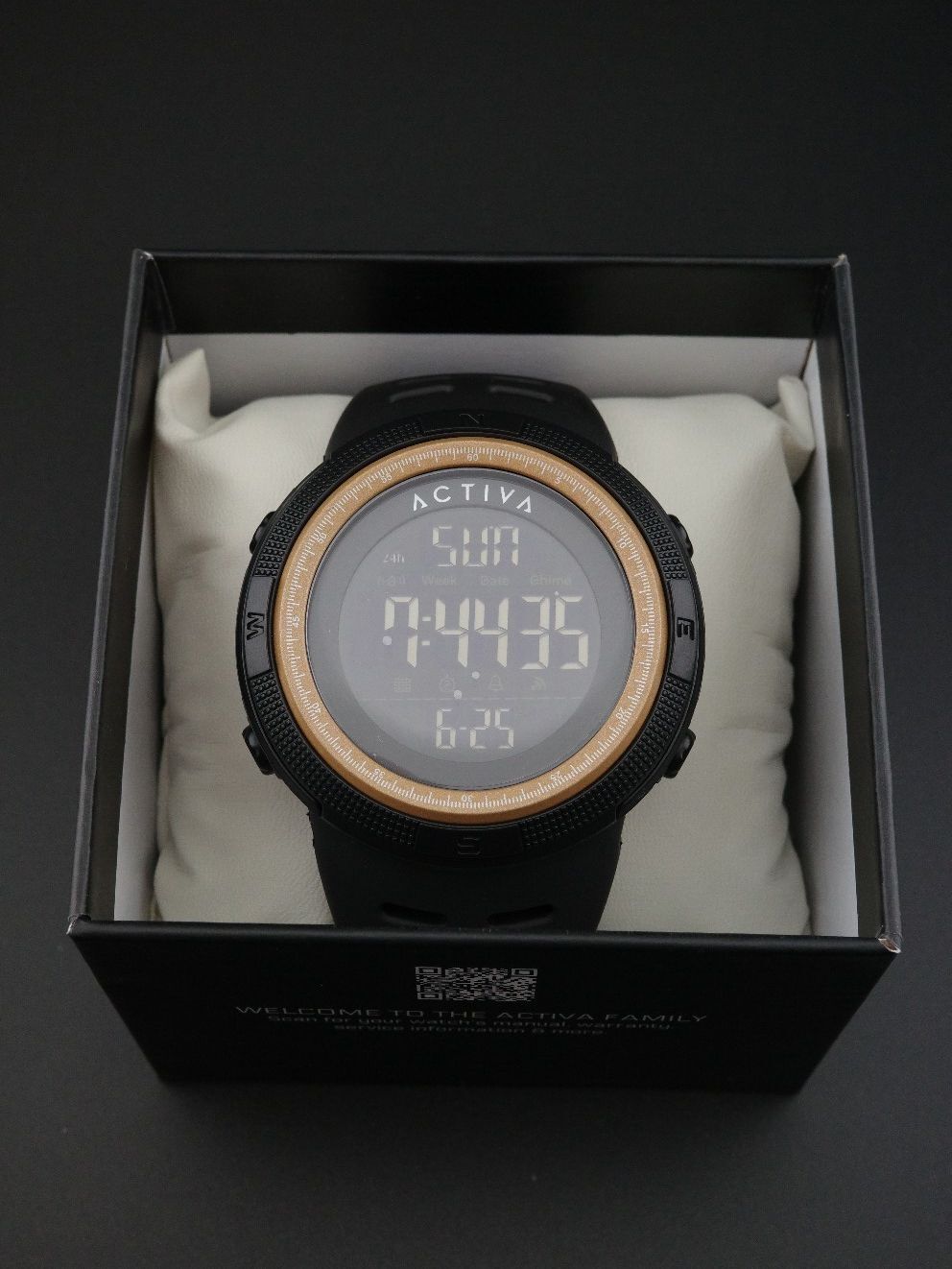 Activa Summit X Invicta ACW1915-009 Men's 50mm Digital Sports Watch Black New